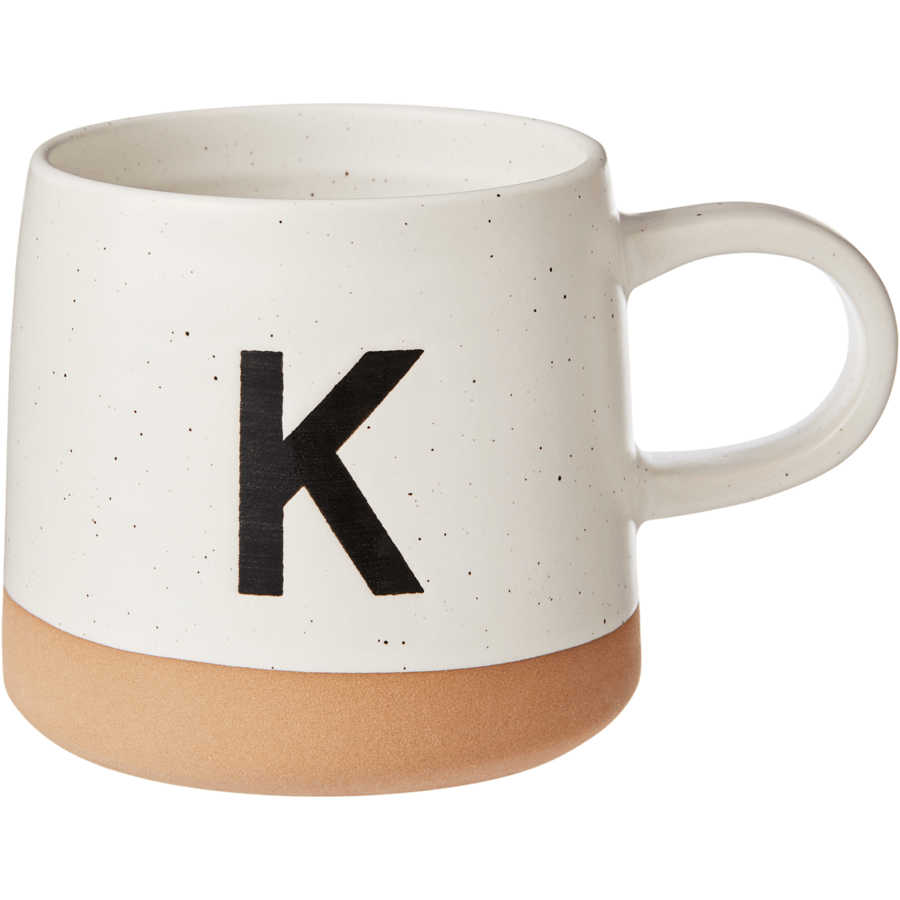 Letter K Mug Plates and Cups 